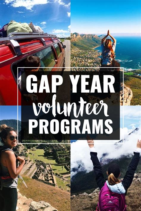 3 month gap year programs.